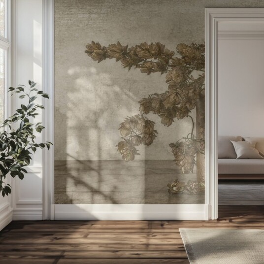 Tapet   Botanisk Vintage Design