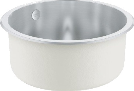 Grohe K200 rund kjøkkenvask Ø44 cm, rustfritt stål Grohe K200 rund kjøkkenvask Ø44 cm, rustfritt stål