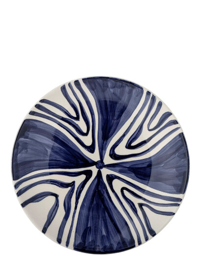 Bloomingville Shama Plate - Navy - Ø 27 CM