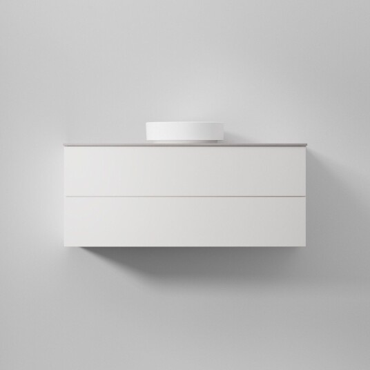 INR Iconic Nordic Rooms Core Solid Unlimited Servantskap Pure White / 120cm