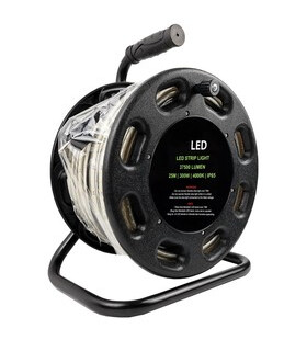Arbeidslys trommel 25m 230V 300W nøytral hvit IP65 Arbeidslys trommel 25m 230V 300W nøytral hvit IP65