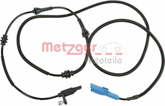 ABS sensor METZGER 0900236