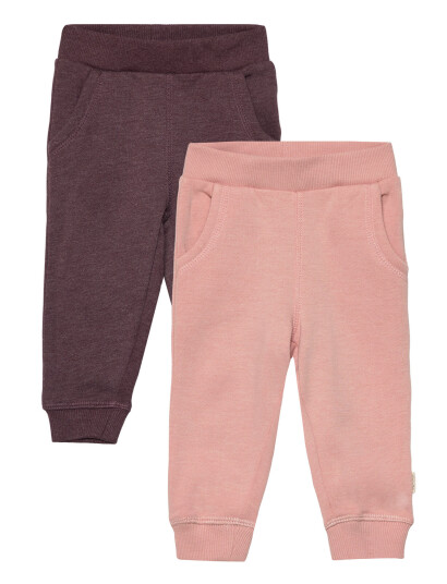 Minymo Sweat Pants (2-Pack) - Multi/patterned - 92