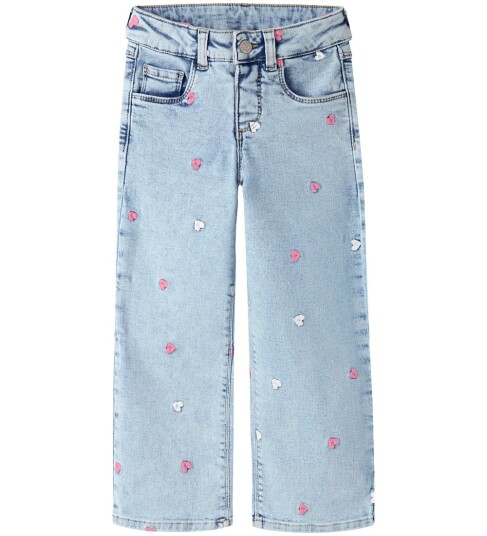 Name It Nmfrose Wide Emb Jeans 2633 Fr Noos Blue 98 Name It Nmfrose Wide Emb Jeans 2633 Fr Noos Blue 98
