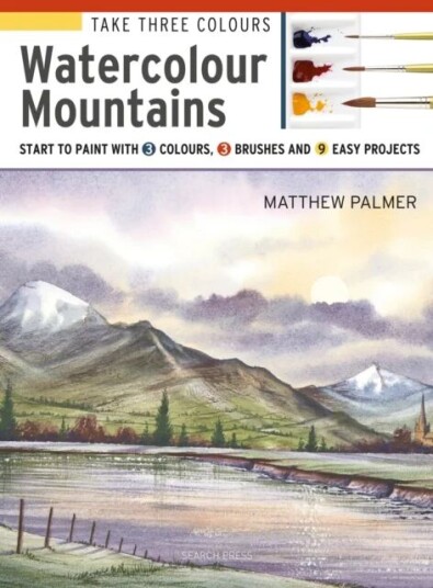 Take Three Colours: Watercolour Mountains Av Matthew Palmer