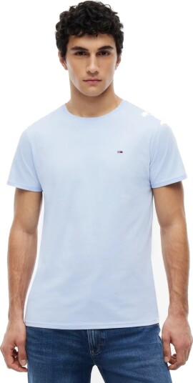 Tommy Jeans Tjm Slim Jersey Tee   Blue   XS