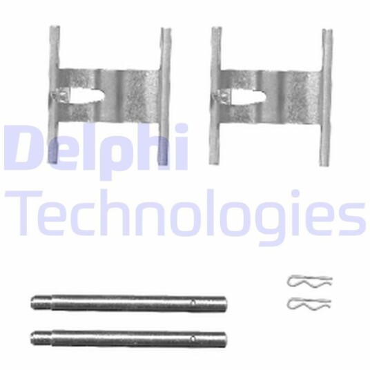 Tilbehørsett, skivebremse belegg DELPHI LX0450