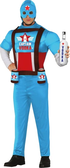 Fiestas Guirca Captain Vodka Kostyme X-Large 86736
