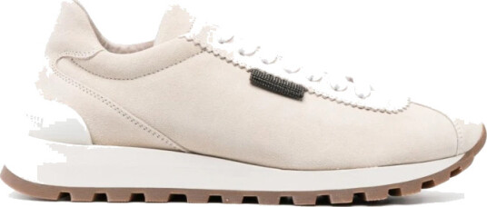 Brunello Cucinelli Dame Sko Hvit 40 EU, Brunello Cucinelli Dame Sko Hvit 40 EU,