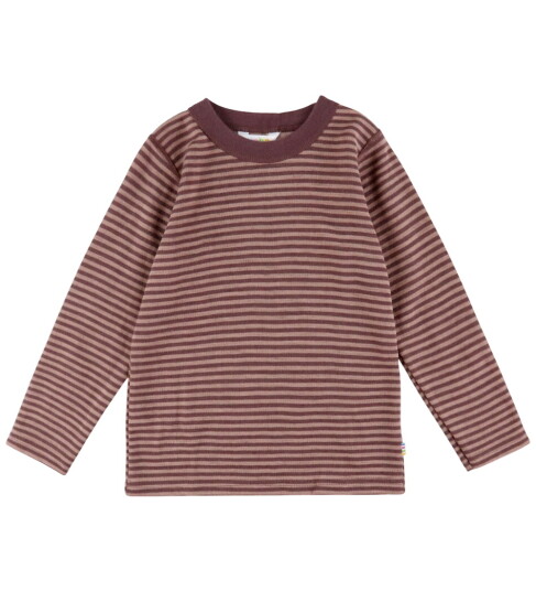 Joha Genser   Ull   Rose m. Striper   Joha   110   Genser   Rosa
