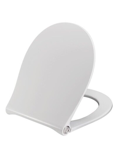 Pressalit sway uni toiletseat white with soft close and lift off