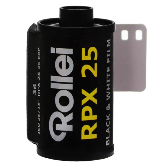 Rollei RPX 25 135-36 ISO 25, S/H-film, 36 eksp