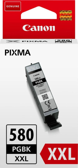 Canon Blekkpatron PGI-580PGBKXXL Sort Ekstra Høykapasitet (25.7ml)