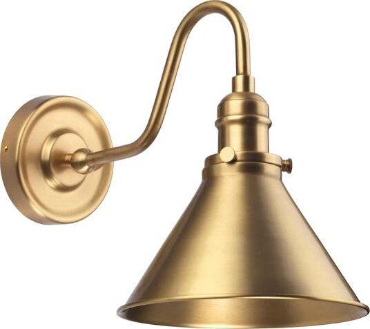 Vegglampe Elstead Lighting Provence Aldret Messing - Aldret Messing