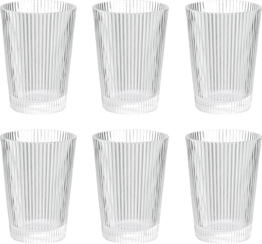 Stelton Pilastro Drikkeglass 6-pack Transparent