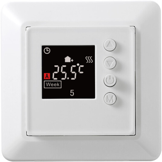 Namron Termostat Digital 16A Hvit 10 Pk Namron Termostat Digital 16A Hvit 10 Pk