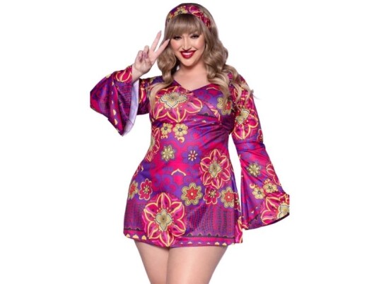 Boland Traciks Hippie Pige Kostume Plus LA83048X3X