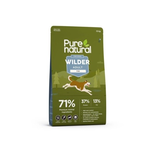 Purenatural Wilder Dog Adult Fish 10 kg Purenatural Wilder Dog Adult Fish 10 kg