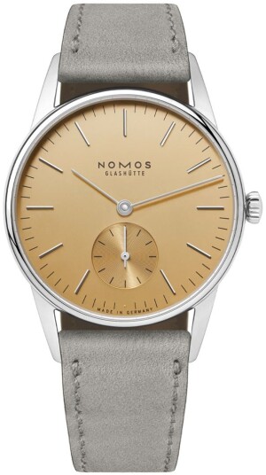 Nomos Glashütte Dameklokke N 358 Orion Beige/Lær Ø32.8 mm