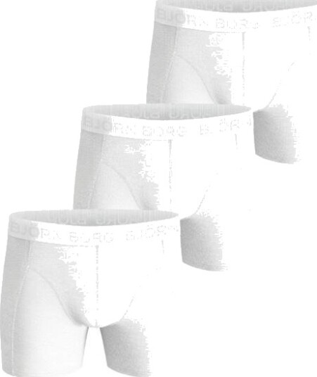 Bjørn Borg Cotton Stretch Boxers 3 Pack Herre Mp / Multipack M