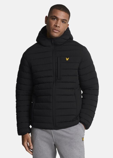 Lyle&Scott Stretch Lightweight Quilted Ja Jet Black 2xl Høstjakker Lyle&Scott Stretch Lightweight Quilted Ja Jet Black 2xl Høstjakker