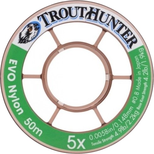 Trout Hunter TH Nylon EVO Tippet 0X (40 meter)