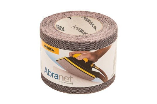 Mirka Slipnätsrulle Abranet 93mmx10m Grip P100 Mirka Slipnätsrulle Abranet 93mmx10m Grip P100