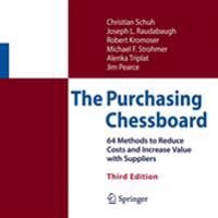 The Purchasing Chessboard Av Christian Schuh, Joseph L. Raudabaugh, Robert Kromoser, Michael F. Strohmer, Alenka Triplat, James Pearce