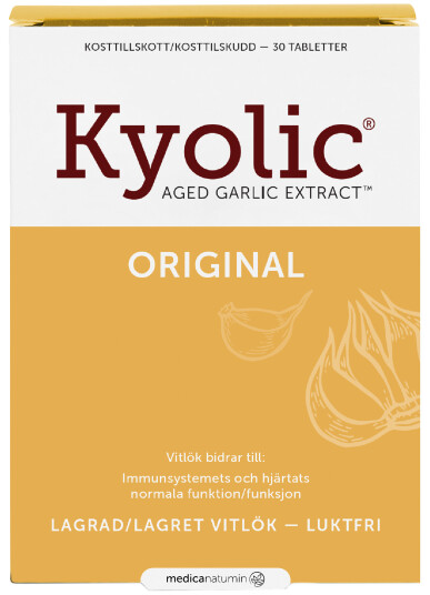 Kyolic Aged Garlic One a Day, tabletter, 30 stk. Kyolic Aged Garlic One a Day, tabletter, 30 stk.