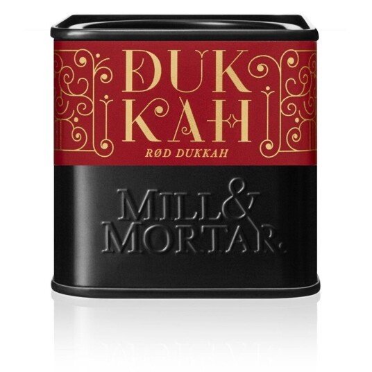 Mill & Mortar Rød Dukkah Mandler Søt/røkt Paprika 75g Mill & Mortar Rød Dukkah Mandler Søt/røkt Paprika 75g
