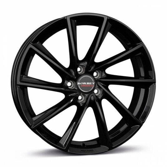 Borbet Vtx Black Glossy 8x18 5x112 ET48 B66.6 Borbet Vtx Black Glossy 8x18 5x112 ET48 B66.6