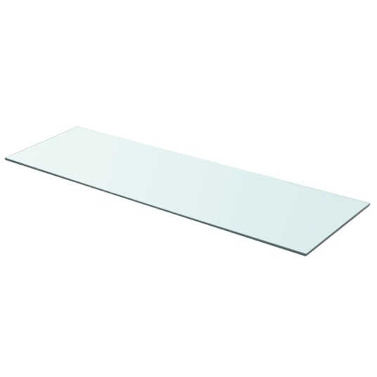 vidaXL Hyllepanel klart glass 90x30 cm vidaXL Hyllepanel klart glass 90x30 cm