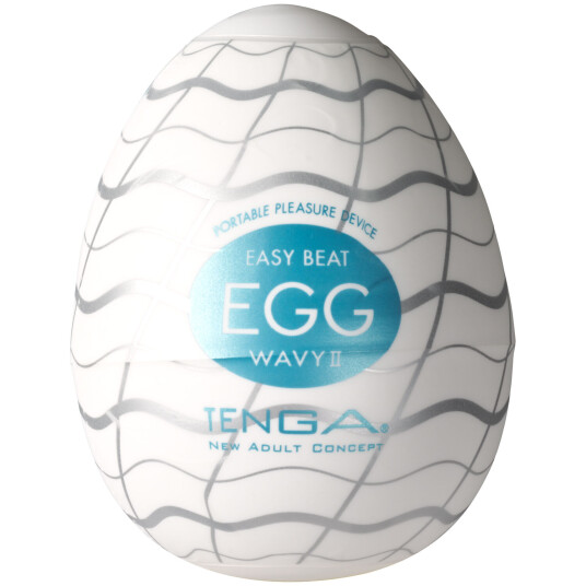 Tenga Egg Wavy ll Masturbator      - Hvit