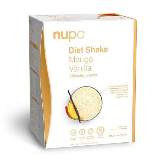 Nupo Kickstart Diet Shake Mango Vanilla 384 g Slankekur