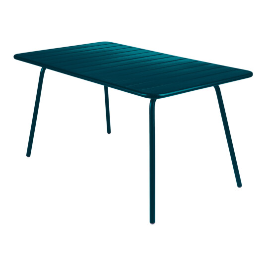 Fermob Luxembourg Table 165x100 cm Acapulco Blue 21
