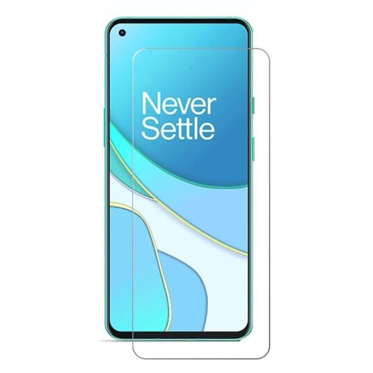 INCOVER OnePlus 8T Herdet Glass - Case Friendly - Skjermbeskytter - Gjennomsiktig