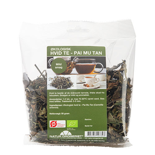 Natur Drogeriet Natur-Drogeriet Hvit Te (Pai Mu Tan) Ø 50g