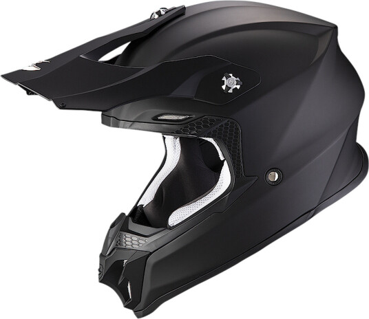 Scorpion VX-16 Evo Air Solid Motocross Hjelm XL Svart