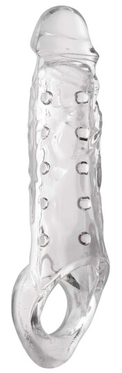 Size Matters Clearly Ample Penis Enhancer Sleeve - Klar Size Matters Clearly Ample Penis Enhancer Sleeve - Klar