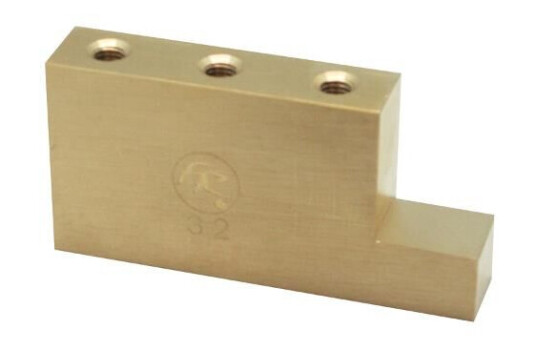 Floyd Rose Fat Brass Tremolo Block L Shaped, 32 Mm Froftbl32