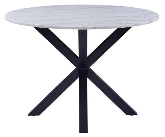 Nordform BRIXX LIVING Azure Spisebord - Hvit m/svarte ben Ø110 1629954-01-26 1605967-01-0 Nordform BRIXX LIVING Azure Spisebord - Hvit m/svarte ben Ø110 1629954-01-26 1605967-01-0