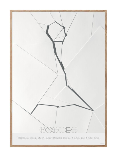 ChiCura Pisces - The Fish - Multi/patterned - 29.7X42CM ChiCura Pisces - The Fish - Multi/patterned - 29.7X42CM