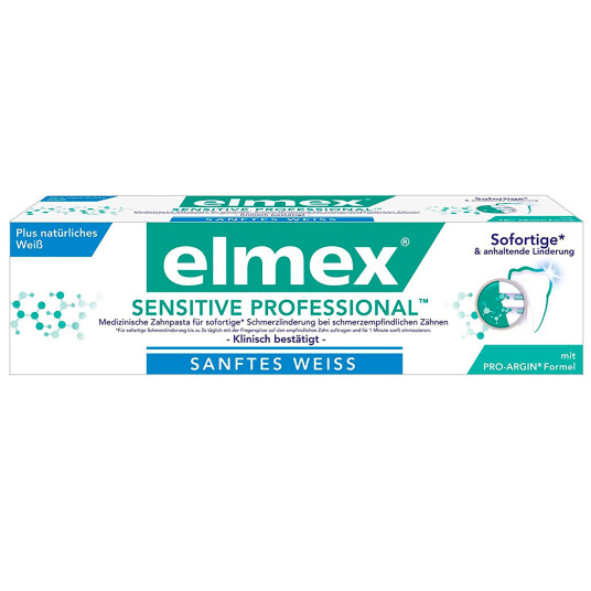 Elmex Sensitive Professional Whitening Tannkrem 75 ml