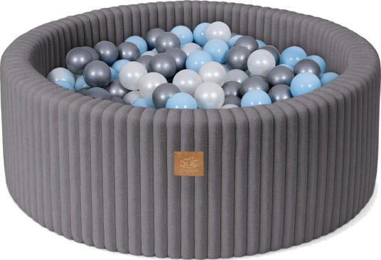 Meowbaby Churros Ballbasseng Jurassic Grey Blue/Silver