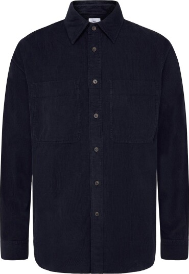 PS Paul Smith Mens Ls Casual Fit Shirt VERY DARK NAVY M