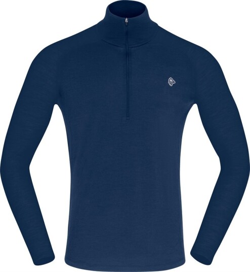 Norrøna Femund Pureull Zip Neck (M) Indigo Night S