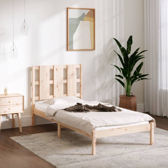vidaXL Sengeramme heltre 75x190 cm 8720287043027