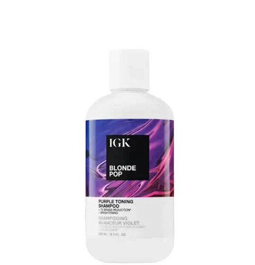 IGK Blonde Pop Purple Toning Sjampo 236ml for Nøytralisering av Gule Toner IGK Blonde Pop Purple Toning Sjampo 236ml for Nøytralisering av Gule Toner