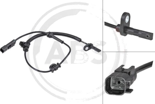 Sensor, ABS A.B.S. 30217 Sensor, ABS A.B.S. 30217