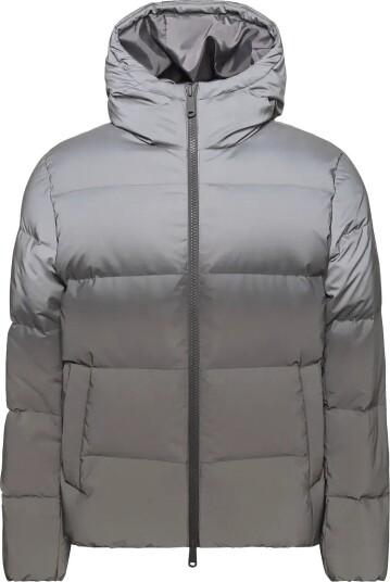 Calvin Klein Jeans Ls Reflective Ombre Down Puffer Silver XL